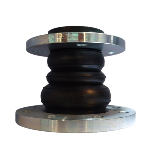 Double Sphere Rubber Expansion Joint dual sphere rubber expansion joint with flanges Factory